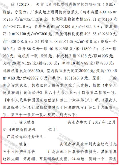 冠领律师代理河南商丘加工厂确认强拆违法及行政赔偿案胜诉-4